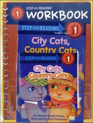 Step into Reading 1 : City Cats, Country Cats (Book+CD+Workbook)