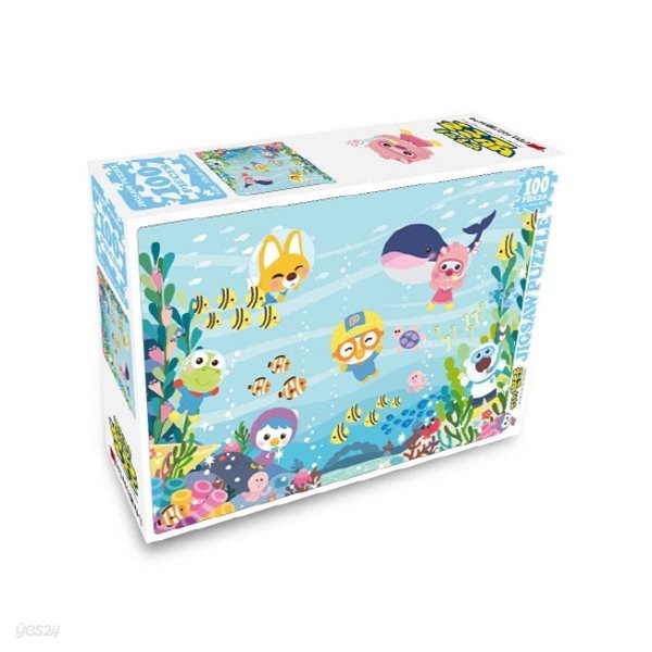 100피스 직소퍼즐 뽀로로 바닷속 모험
