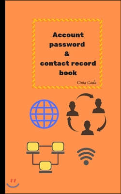 Account password & contact record book