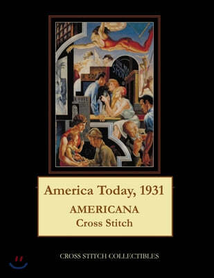 America Today, 1931: Americana Cross Stitch Pattern