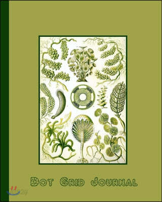 Dot grid journal: Ernst Haekel's Kunstformen der Natur - Artform of nature (1904) geometric shapes and natural forms cover art for the v
