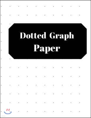 Dotted Paper: Dotted Notebook paper 8.5x11 dot grid journal graphing pad with page numbers drawing & note taking