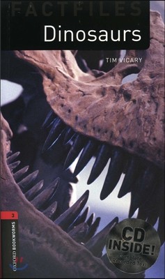 Oxford Bookworms Library 3 : Dinosaurs Audio CD Pack