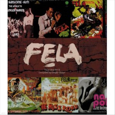 Fela Kuti — Vinyl Box Set 2 Compiled By Ginger Baker 앨범 커버