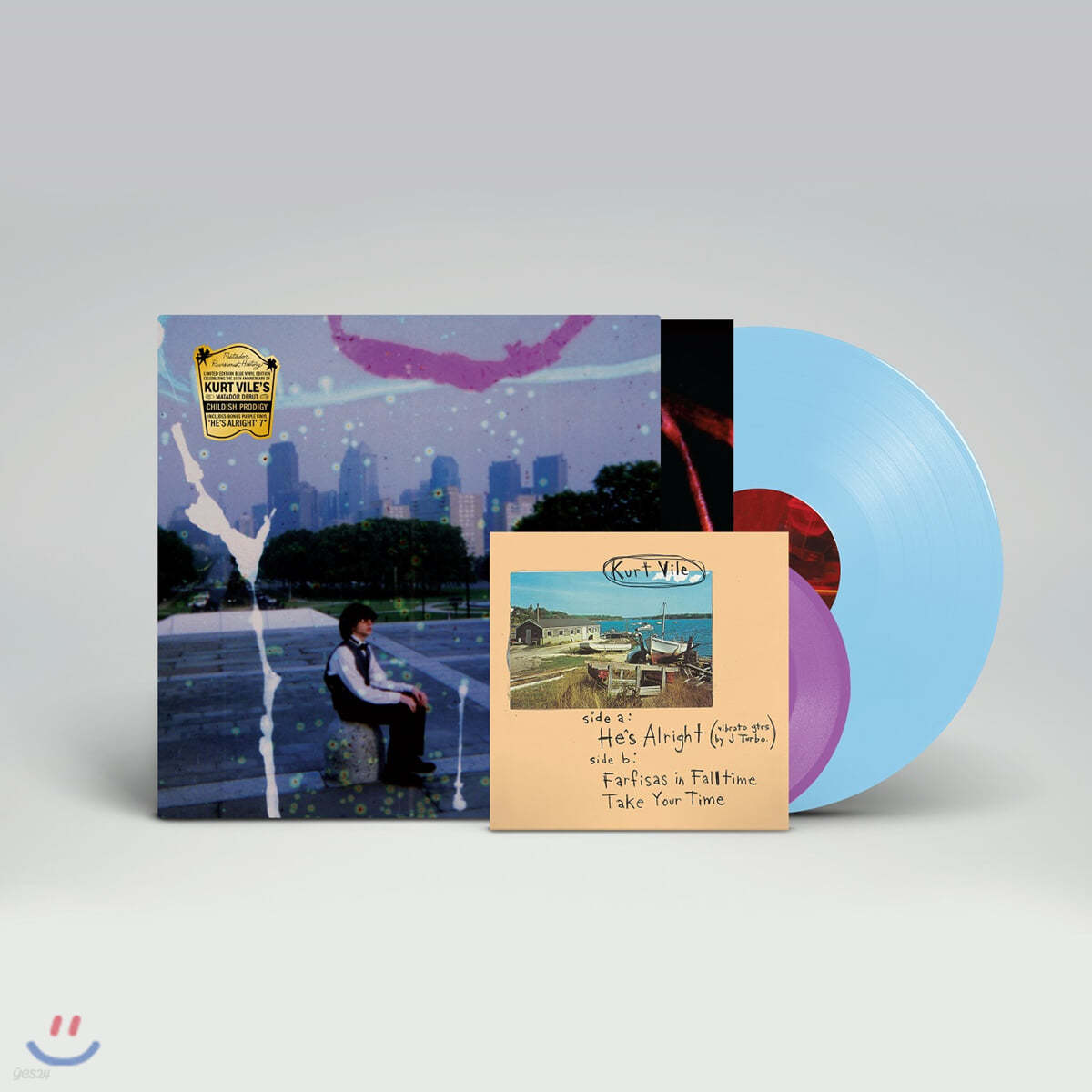 Kurt Vile (커트 바일) - 3집 Childish Prodigy [블루 컬러 LP+퍼플 컬러 7인치 Vinyl]