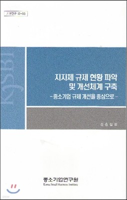 지자체 규제 현황 파악 및 개선체계 구축