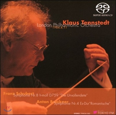 Klaus Tennstedt Ʈ :  8 '̿ϼ' / ũ :  4 '' (Schubert : Symphony No.8 / Bruckner: Symphony No.4) Ŭ콺 ٽƮ