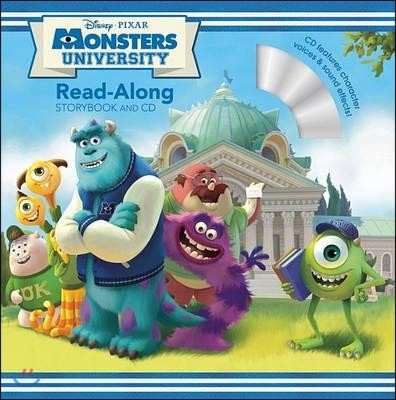 [스크래치 특가]Monsters University Read-Along Storybook and CD