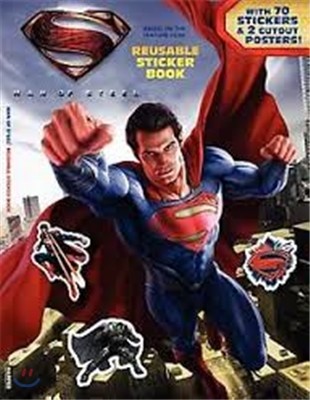 Man of Steel: Reusable Sticker Book