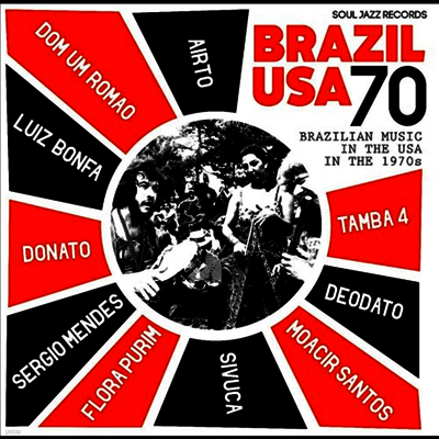 Various Artists — Soul Jazz Records Presents Brazil USA 70 앨범 커버