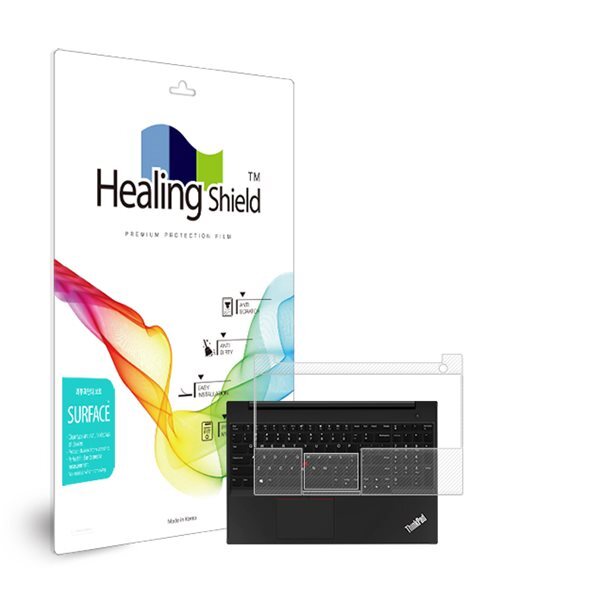 폰트리 레노버 씽크패드 E595 무광 외부보호필름 팜레스트/터치패드2매