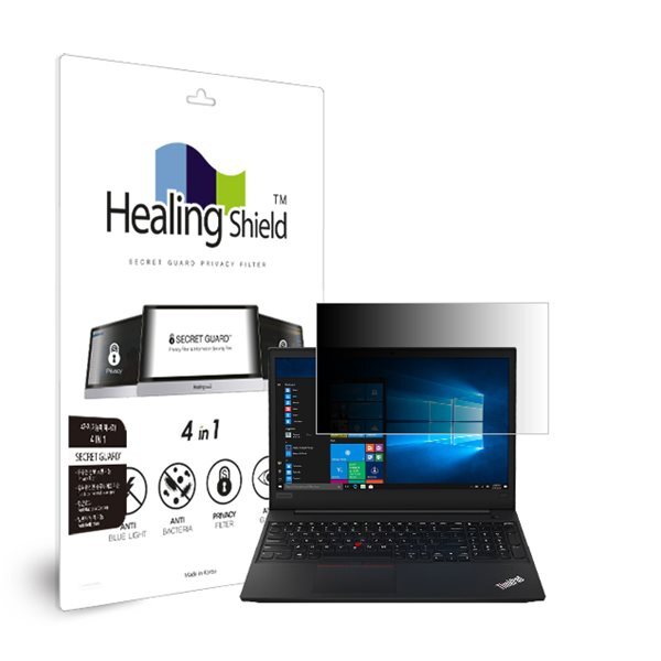 폰트리 레노버 씽크패드 E595 향균 보안필름 블루라이트차단 양면 정보보안기