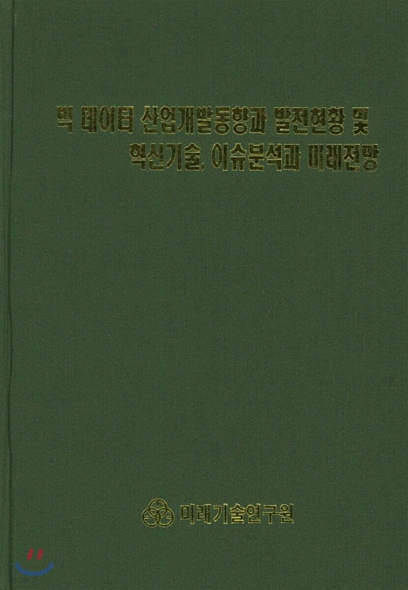 빅 데이터 산업개발동향과 발전현황 및 혁신기술, 이슈분석과 미래전망