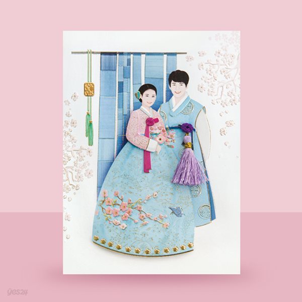꽃분홍 내님카드 FT226-1