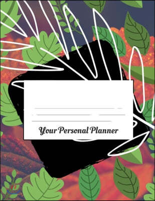 Your Personal Planner: This perfect desk top sized daily planner just right for you to keep organized.