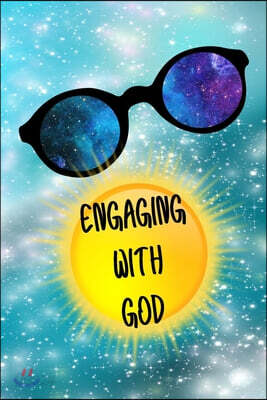 Engaging With God: Travel Size 2-Way Dialog Journal Diary Notebook for Creative Recording and Doodling Keepsake of Daily Time with God an