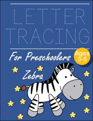 Letter Tracing for Preschoolers Zebra: Letter a tracing sheet - abc letter tracing - letter tracing worksheets - tracing the letter for toddlers - A-z