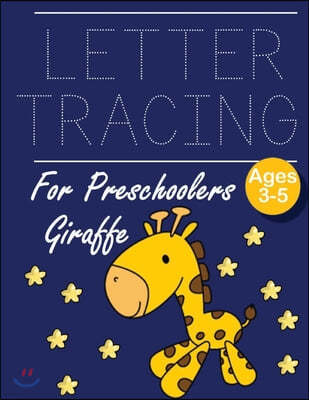 Letter Tracing for Preschoolers Giraffe: Letter a tracing sheet - abc letter tracing - letter tracing worksheets - tracing the letter for toddlers - A