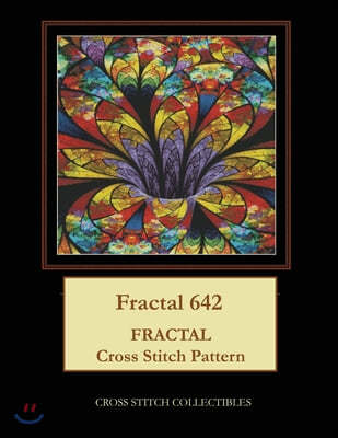 Fractal 642: Fractal Cross Stitch Pattern
