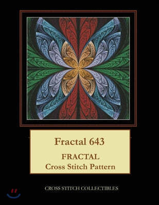 Fractal 643: Fractal Cross Stitch Pattern
