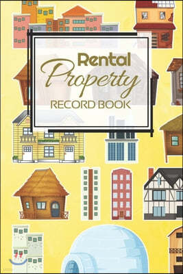 Rental Property Record Book: Rental Property Landlord Income Maintenance Management Tracker Record Book