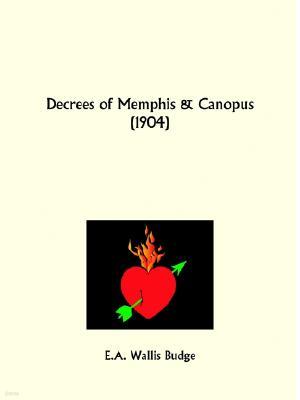 Decrees of Memphis and Canopus