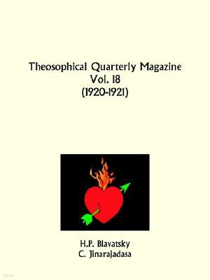 Theosophical Quarterly Magazine, 1920 to 1921