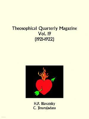 Theosophical Quarterly Magazine, 1921 to 1922