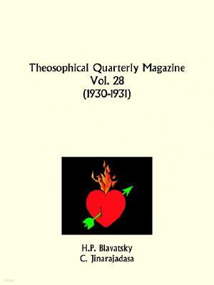 Theosophical Quarterly Magazine, 1930 to 1931