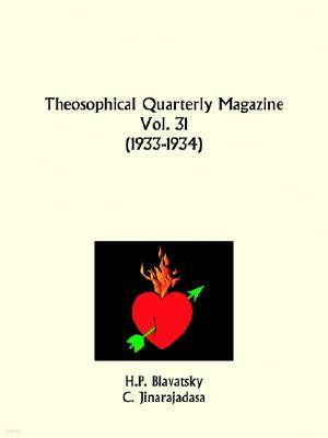 Theosophical Quarterly Magazine, 1933 to 1934