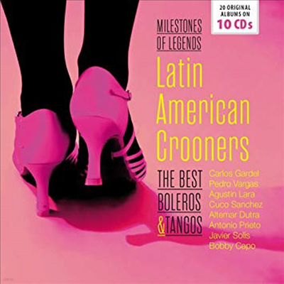 Various Artists - Latin American Crooners - Best Boleros & Tango: 20 Original Albums (10CD Boxset)