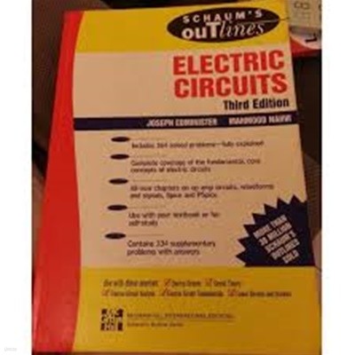 Electric Circuits (Schaum's outlines) (Paperback, 3rd)