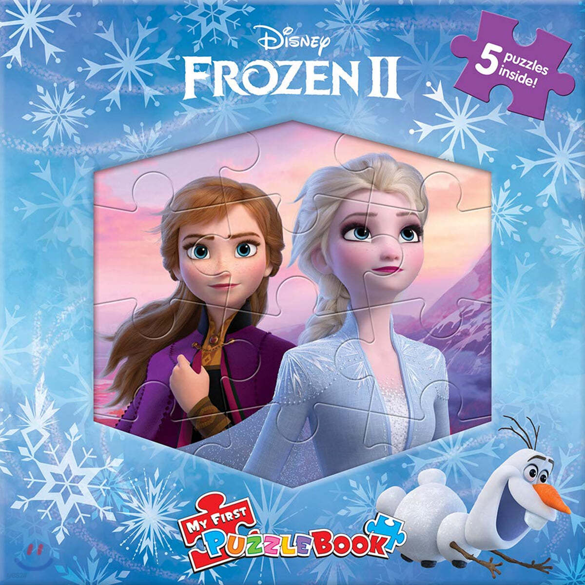 Disney Frozen 2 My First Puzzle Book : 디즈니 겨울왕국2 퍼즐 북