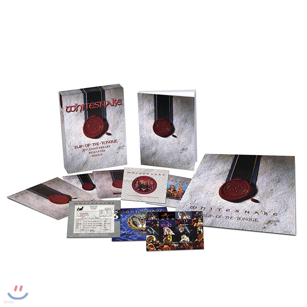 Whitesnake (화이트스네이크) - 8집 Slip Of the Tongue (30th Anniversary) [Super Deluxe Boxset]