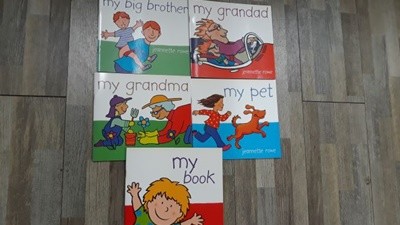 jeannette rowe 5권세트(my grandad,my big brother,my pet, my book,my grandma)