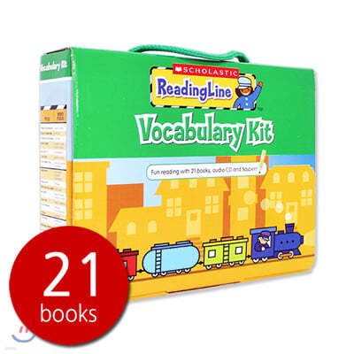 ݶƽ   ī ŰƮ ( ȣȯ) Scholastic Reading Line Vocabulary Kit (21 Books + 1 CD)