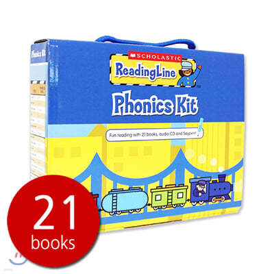 ݶƽ   Ĵн ŰƮ ( ȣȯ) Scholastic Reading Line Phonics Kit (21 Books + 1 CD)