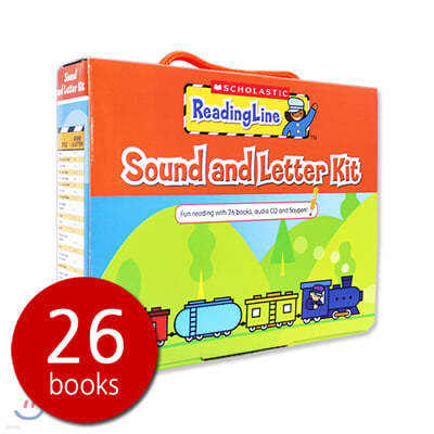 ݶƽ      ŰƮ ( ȣȯ) Scholastic Reading Line Sound and Letter Kit (26 Books + 1 CD)