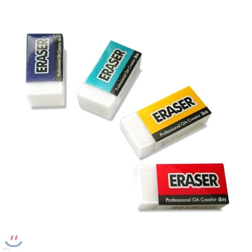 [˾غ]̺ 300 繫 Ʈ 찳 4 1SET/SOFT ERASER/ibis