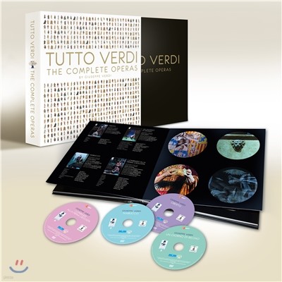 베르디 탄생 200주년 기념 블루레이 박스세트 (Tutto Verdi Complete Operas) [27 Blu-rays)