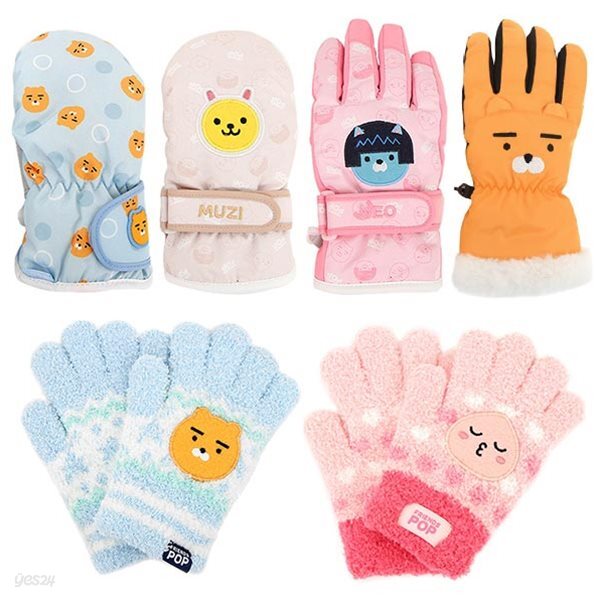 카카오프렌즈 방한장갑 모음전