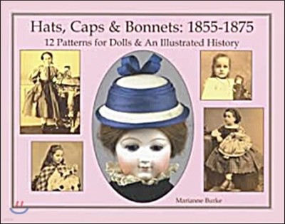 Hats, Caps & Bonnets : 1855-1875