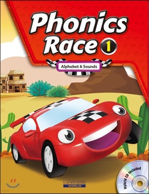 Phonics Race 1 : Studentbook + Workbook + CD