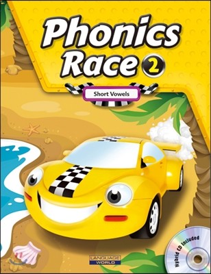 Phonics Race 2 : Studentbook + Workbook + CD