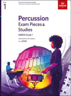 Percussion Exam Pieces & Studies, ABRSM Grade 1