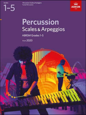 Percussion Scales & Arpeggios, ABRSM Grades 1-5