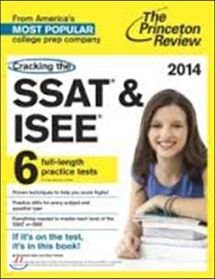 Princeton Review Cracking the Ssat & Isee, 2014