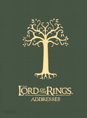 Lord of the Rings Address Book