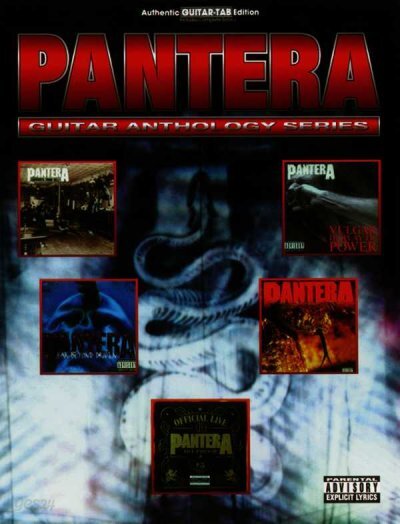 Pantera -- Guitar Anthology: Authentic Guitar Tab