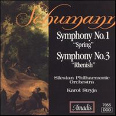 :  1 '', 3 ' ' (Schumann: Symphonies Nos.1 'Spring' & 3 'Rhenish') - Karol Stryja